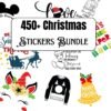 450+ Digital Stickers on Christmas