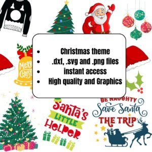 450+ Digital Stickers on Christmas