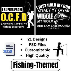 21 PSD T-Shirt Designs