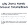 50 High Quality Hoodie Mokup Designs Bundle