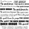 85 Professional Fonts Collection