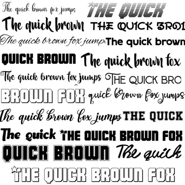 85 Professional Fonts Collection