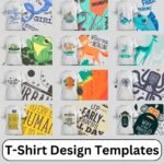 36 Digital T-Shirt Design Templates