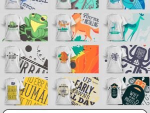 36 Digital T-Shirt Design Templates