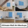 Ultimate 9 Wall Art Mockup Collection