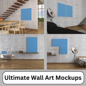 Ultimate 9 Wall Art Mockup Collection