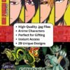 Digital Anime Mug Designs