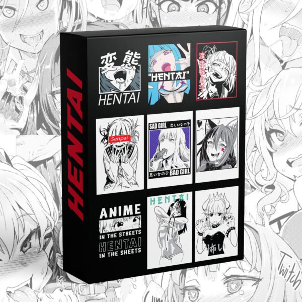 Hentai Anime T-Shirt Design Pack