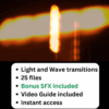 25 Digital Video Wipe and Light Transitions