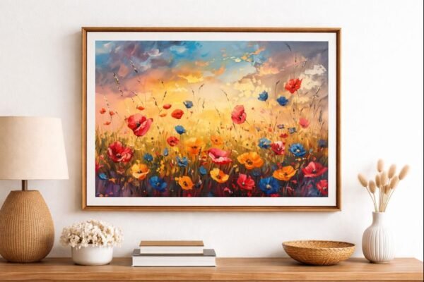 High-Quality Floral Wall Art Prints