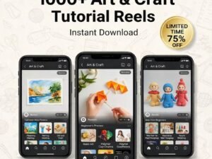1000+ Art and craft Reels Bundle